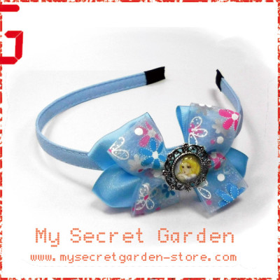 Lady Oscar ( Rose of Versailles ) ベルサイユのばら Marie Antoinette Anime Cabochon Hair Bows 2 ( Hair Clip or Hair Band )